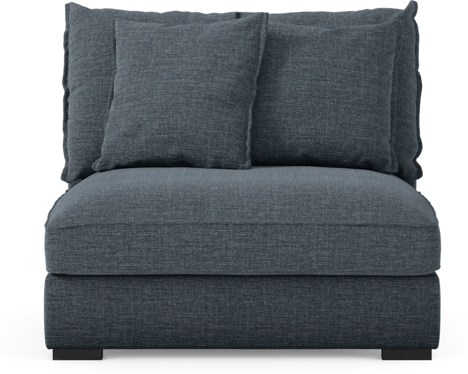 Rossi - 1,5-sits utan armstöd - Blå