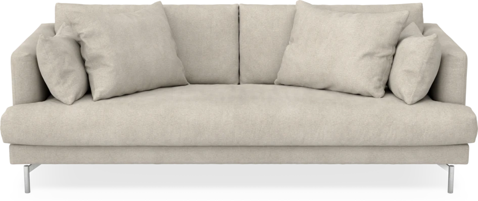 Harper - 3-sits soffa, hel dyna - Beige