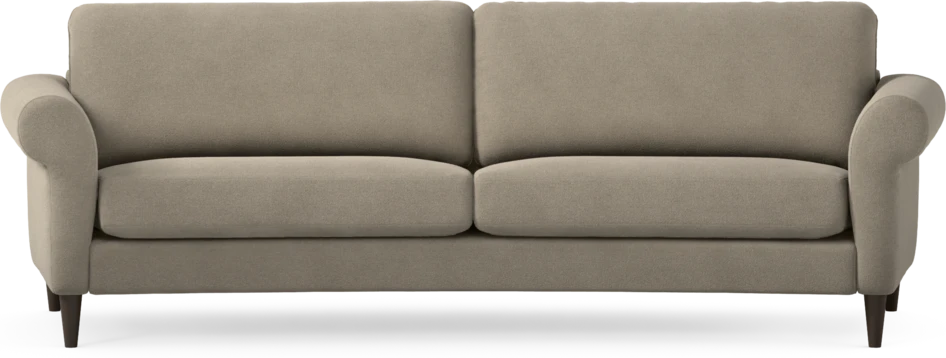 Bridge - 3-sits soffa svängd - Beige