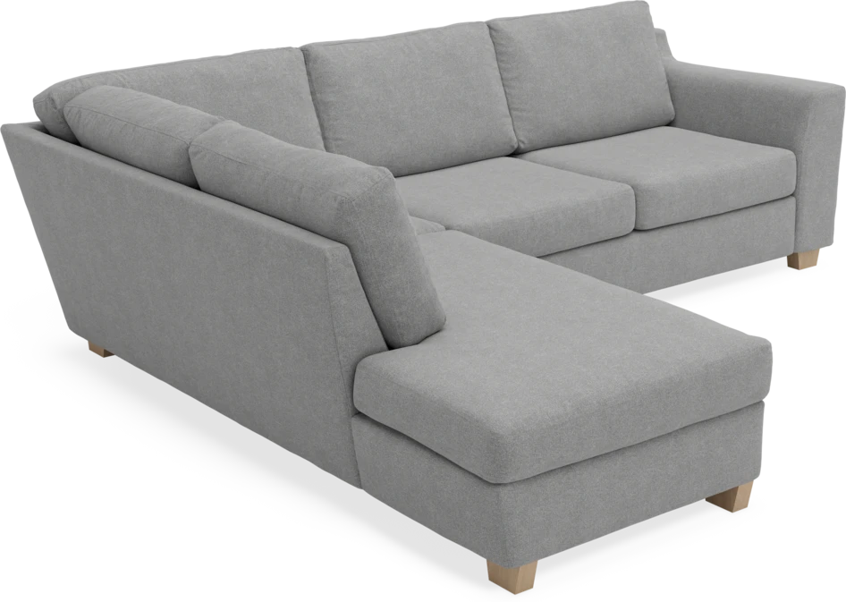 Friday - 2,5-sits soffa med divan vänster - Grå