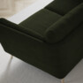 Madison Lux - 2-sits soffa med schäslong vänster - Grön