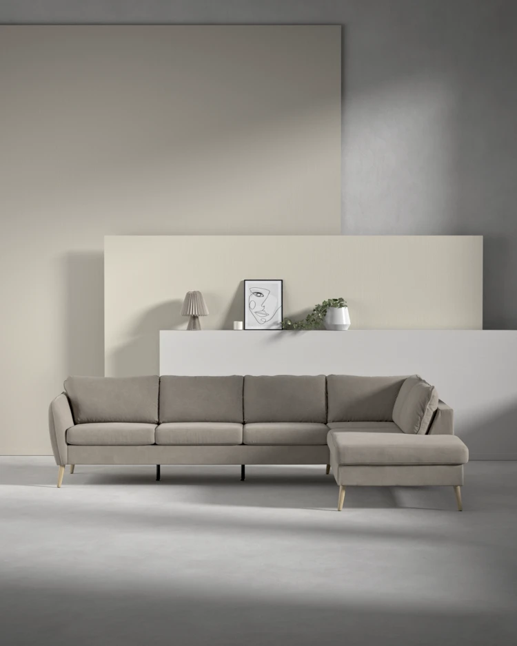 County - 3-sits soffa med divan höger - inspiration