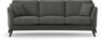 Eden - 3-sits soffa svängd - Grå