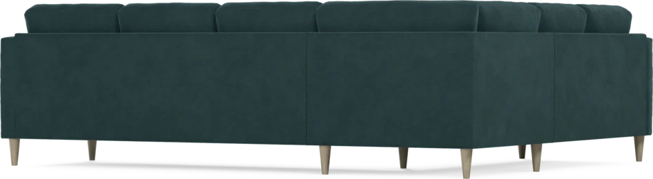 Eden - Hörnsoffa, 2+3-sits - Blå
