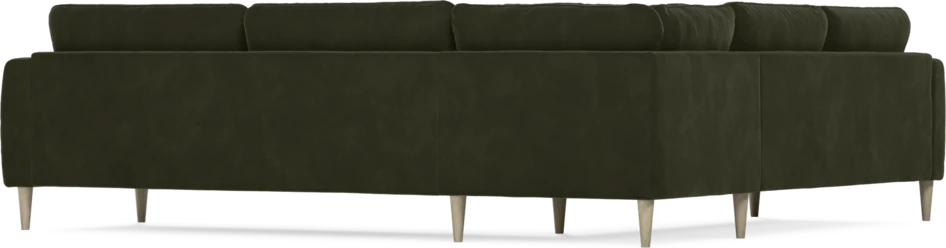 Bridge - Hörnsoffa, 2+3-sits - Grön