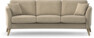 Eden - 3-sits soffa svängd - Beige