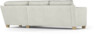 Friday - Hörnsoffa, 2,5+1,5-sits - Vit