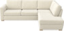 Friday - 2,5-sits soffa med divan höger - Beige