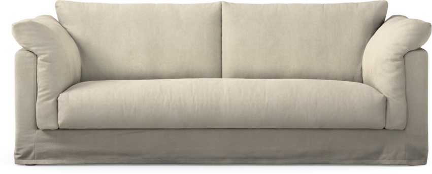 Cherrie Klädsel -  2,5-sits soffa, hel dyna - Vit