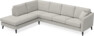 Eden - 3-sits soffa med divan - Grå