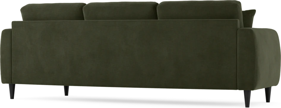 Eden - 3-sits soffa svängd - Grön