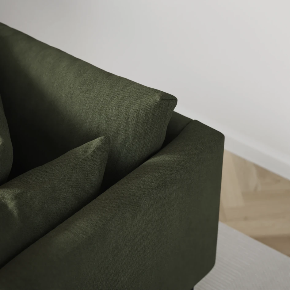 Harper - 3-sits soffa - Grön