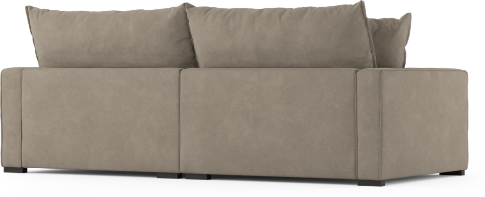 Rossi - 3-sits soffa, hel dyna - Beige