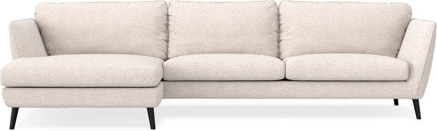 Madison - 3-sits soffa med schäslong vänster - Beige