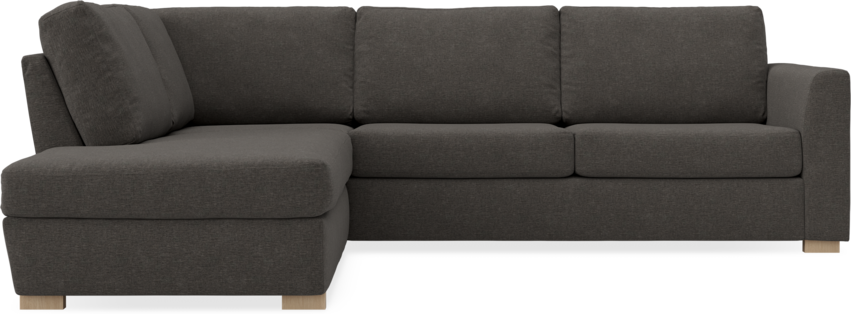 Friday - 2,5-sits soffa med divan vänster - Grå