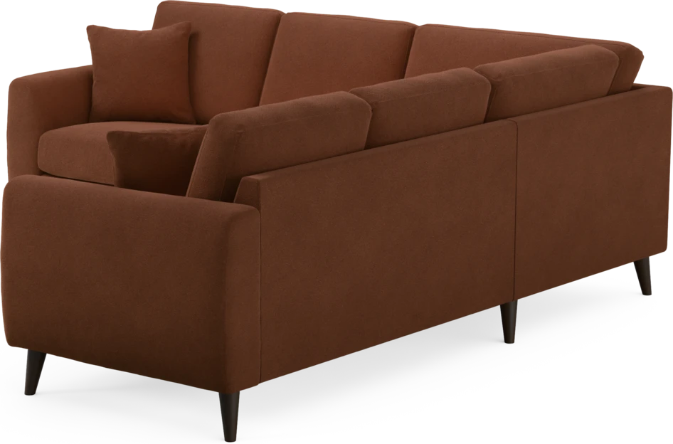 Eden - Hörnsoffa, 2+2-sits - Orange