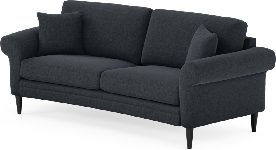 Eden - 2,5-sits soffa svängd - Blå