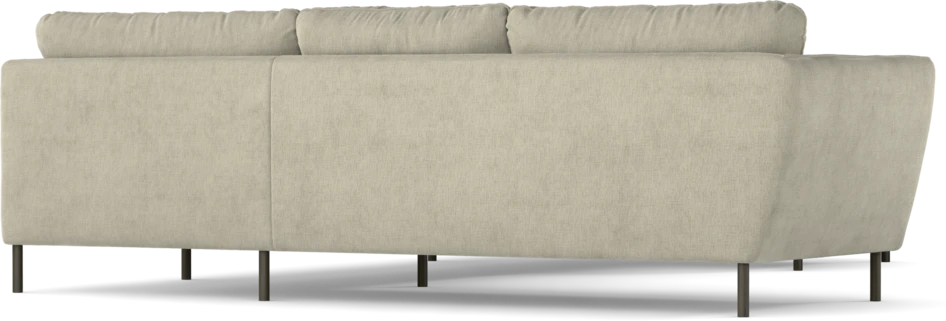 Madison Lux - Hörnsoffa med schäslong höger - Beige