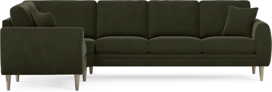Eden - Hörnsoffa, 1+3-sits - Grön