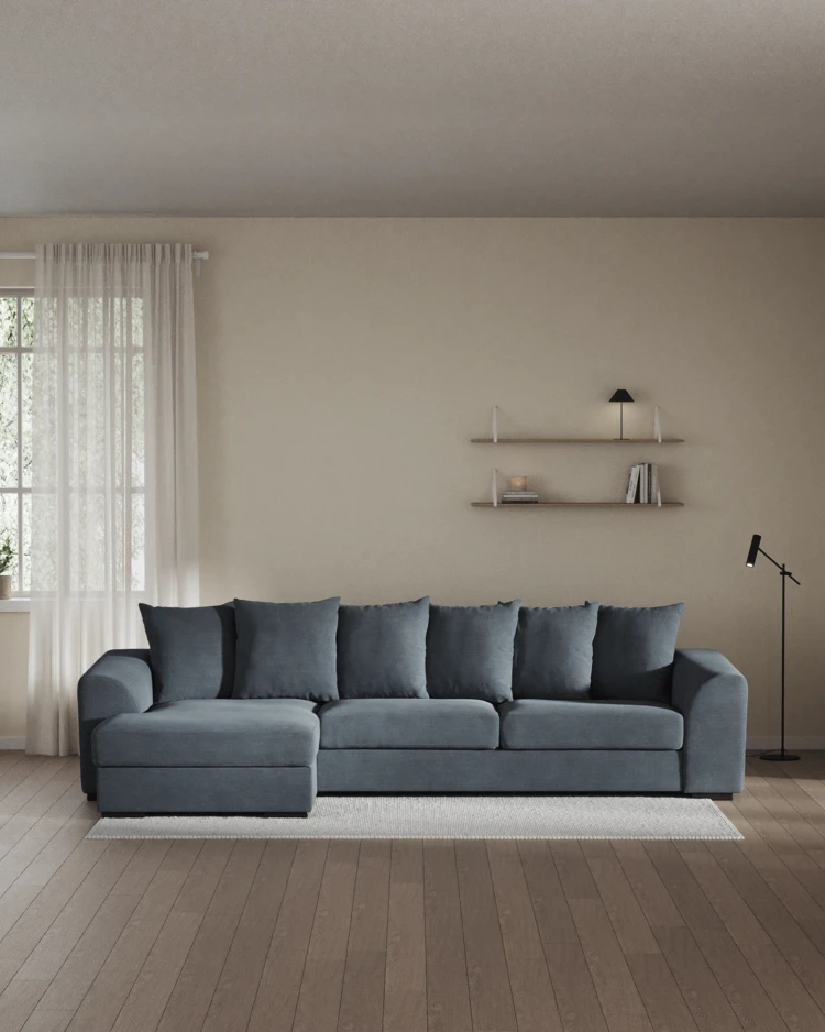 Town - 3-sits soffa med schäslong vänster - inspiration