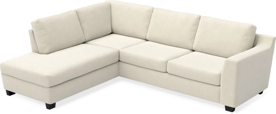 Friday - 2,5-sits soffa med divan vänster - Beige