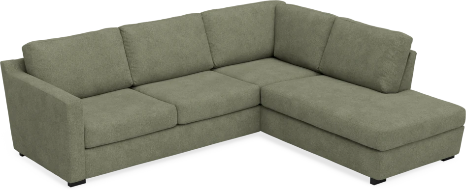 Friday - 2,5-sits soffa med divan höger - Vit