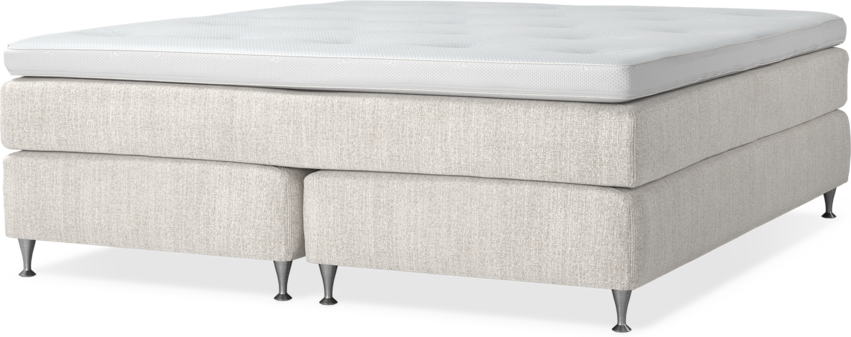 Delux Sense - Kontinentalsäng, dubbelsäng med bäddmadrass