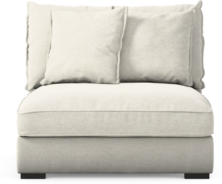 Rossi - 1,5-sits utan armstöd - Vit