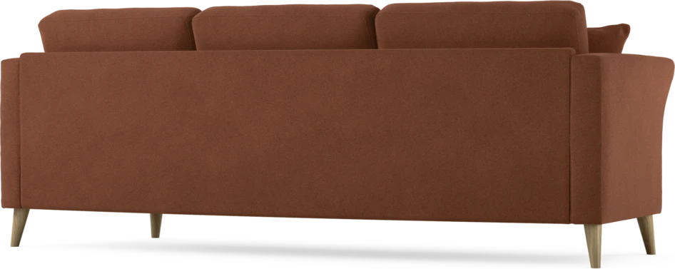 Eden - 3-sits soffa svängd - Orange