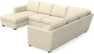 Friday - Hörnsoffa, 3+2-sits med schäslong vänster - Beige