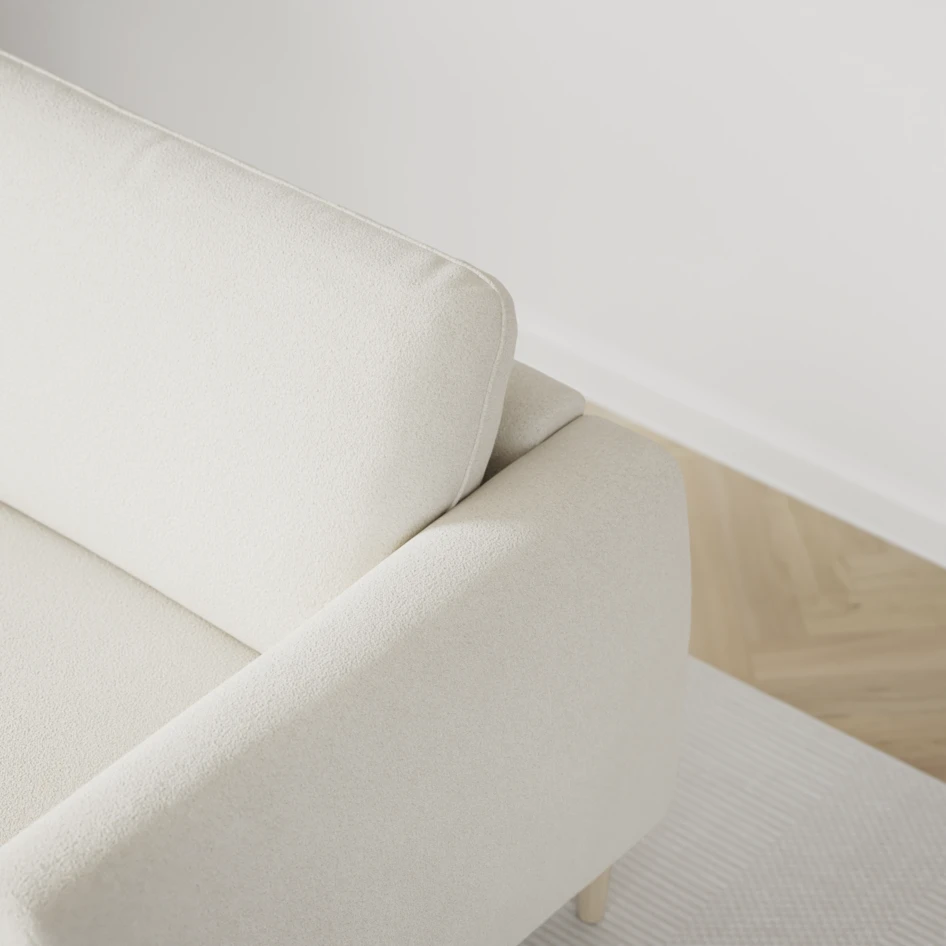 Bridge - 4-sits soffa - Vit