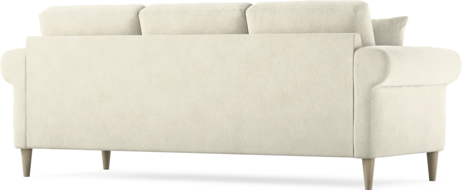 Eden - 3-sits soffa - Vit