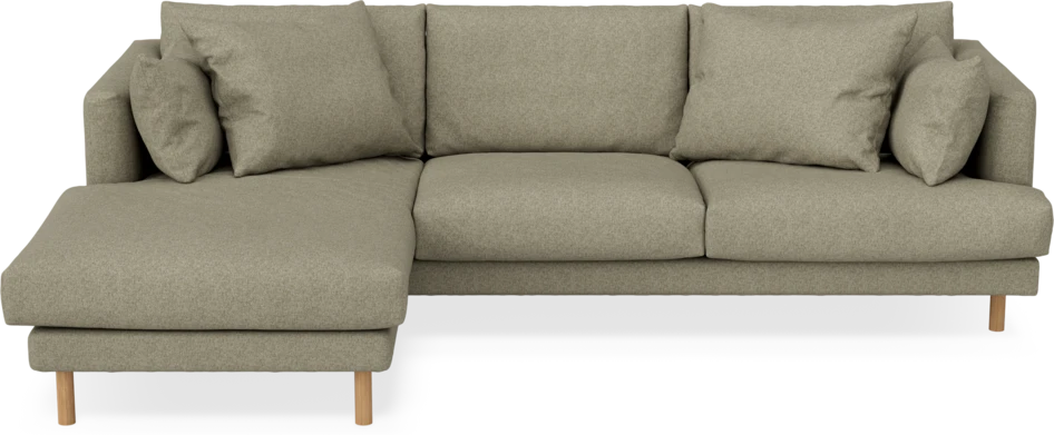 Harper - 4-sits med schäslong vänster - Beige