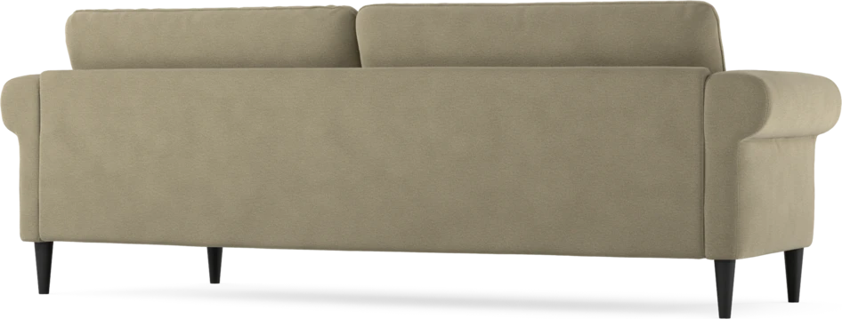 Bridge - 3-sits soffa svängd - Beige