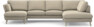 Madison Lux - 2-sits soffa med schäslong vänster och divan höger - Beige