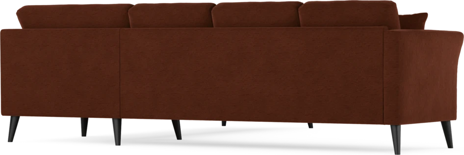 Eden - Hörnsoffa, 3+3-sits - Orange