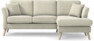 Eden - 2-sits soffa med schäslong - Beige
