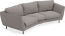 Madison - 3-sits soffa svängd, 70 cm - Grå