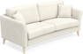 Eden - 2,5-sits soffa svängd - Vit