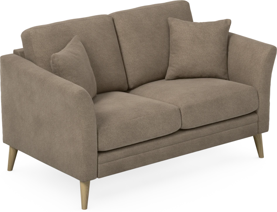 Eden - 2-sits soffa - Brun