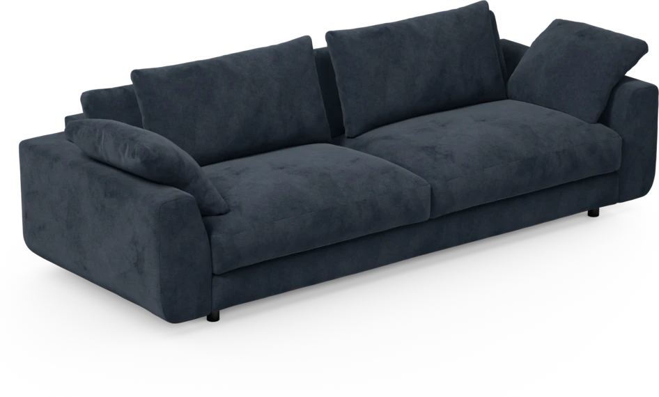 Amie - 4-sits soffa - Blå