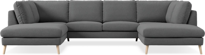 Madison, 2-sits soffa med divan vänster och höger