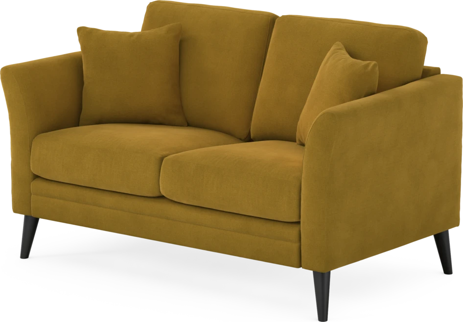 Eden - 2-sits soffa - Gul