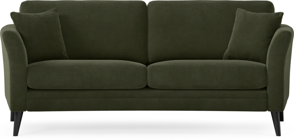 Eden - 2,5-sits soffa svängd - Grön