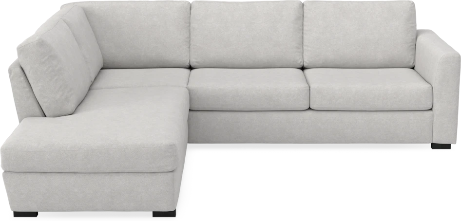 Friday - 2,5-sits soffa med divan vänster - Grå