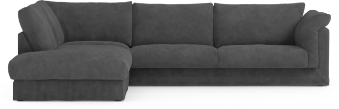 Cherrie, 3-sits soffa med divan vänster, med kappa