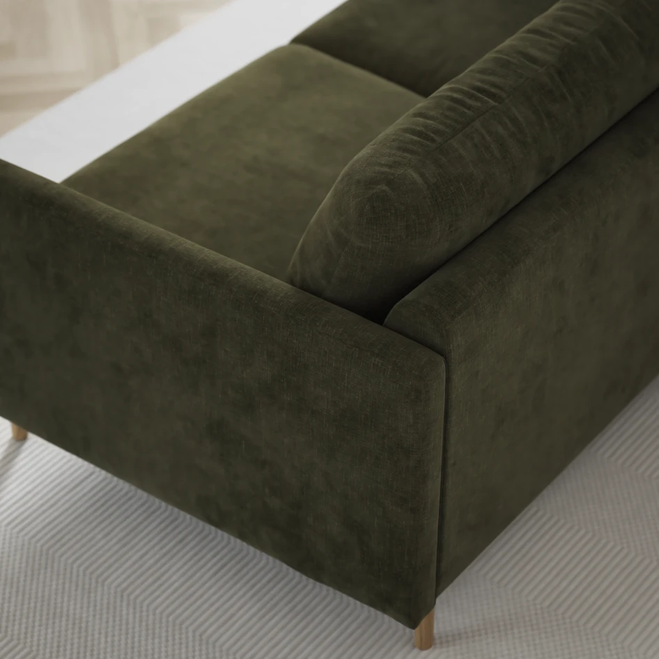 Madison Lux - Hörnsoffa 2+3-sits, hörn 2 - Grön