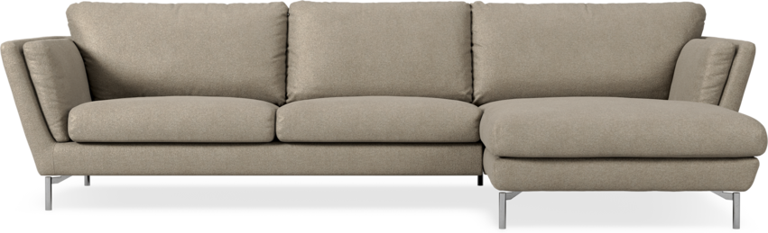 Madison - 3-sits soffa med schäslong höger - Beige