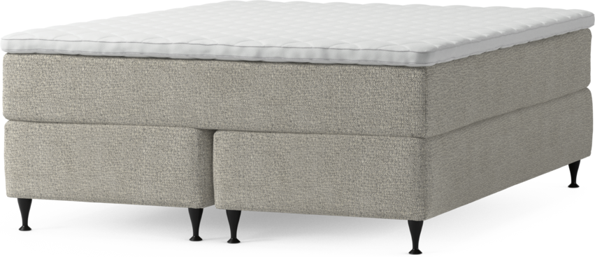 Delux Dream - Kontinentalsäng, dubbelsäng med bäddmadrass och sängben