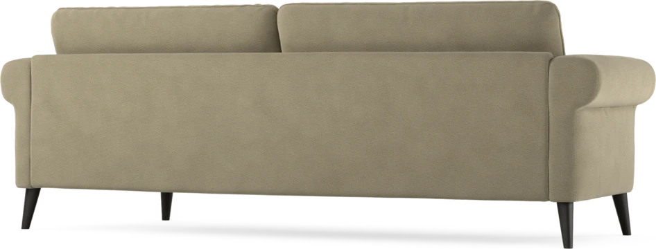 Bridge - 3-sits soffa svängd - Beige